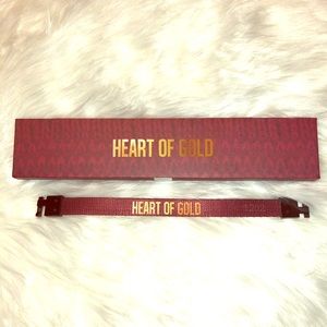 NIB ZOX.LA Inspirational magnetic close wristband